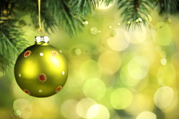 Wall Mural - christmas tree decoration