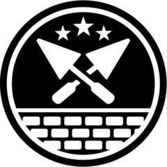 Sticker - Brick Layer Badge