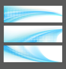 Sticker - Abstract vector background banners