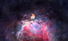 Space Nebula In Orion