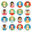 © K3Star - Smiling children vector avatar set