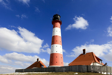 Sticker - Westerhever Leuchtturm