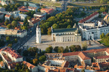 Fototapeta Do pokoju - Aerial view of Vilnius, capital city of Lithuania