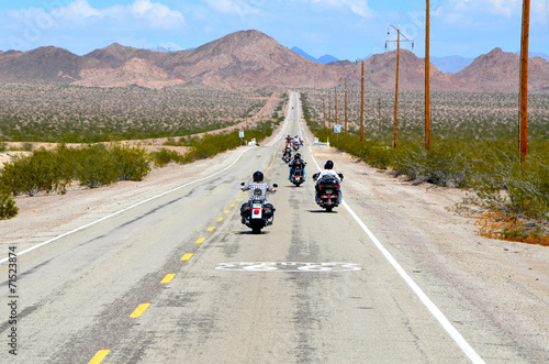 Balade moto Fototapete