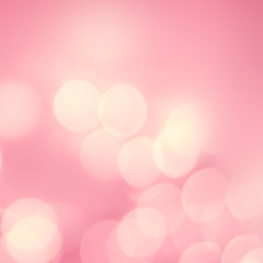 Wall Mural - festive christmas background. abstract twinkled bright red pink