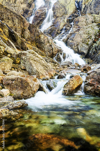 Tapeta ścienna Wielka siklawa, tatry, polska