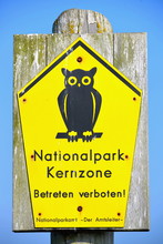 Nationalpark  Kernzone Betreten Verboten