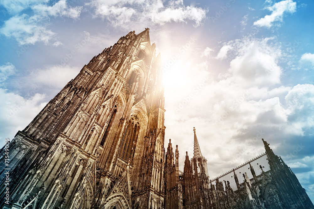 Cologne Cathedral - obrazy, fototapety, plakaty 