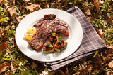Fototapeta Kuchnia - grilled steak