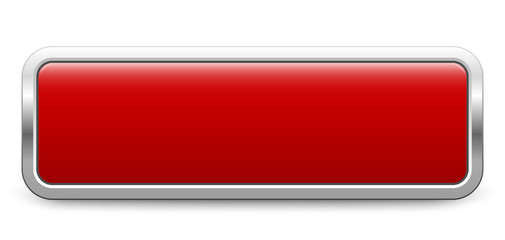 Wall Mural - Long rectangular template - dark red metallic button