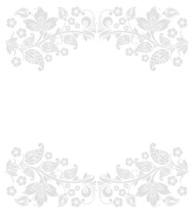 Wall Mural - Vector abstract floral design elements