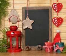 Christmas Lantern And Writing Board