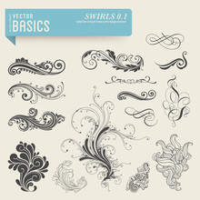 Vector Basics: Swirls And Flourishes