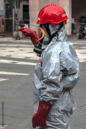 Corso di formazione dei vigili del fuoco