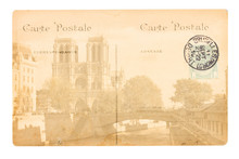 Old Paris Postcard