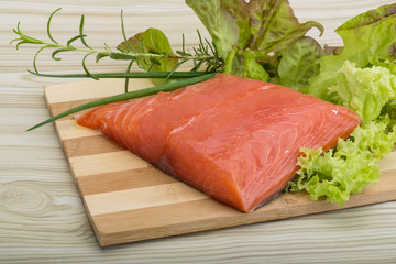 Salmon fillet