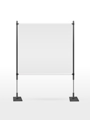 Wall Mural - blank projector screen