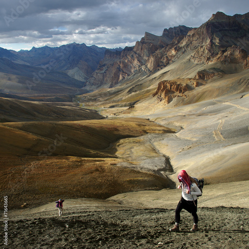 Tapeta ścienna na wymiar Wędrówka w Himalajach