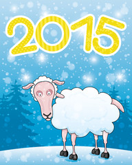 Wall Mural - Sheep.