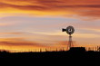 © richardlight - Sunset windmill