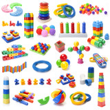 many colour kids toys