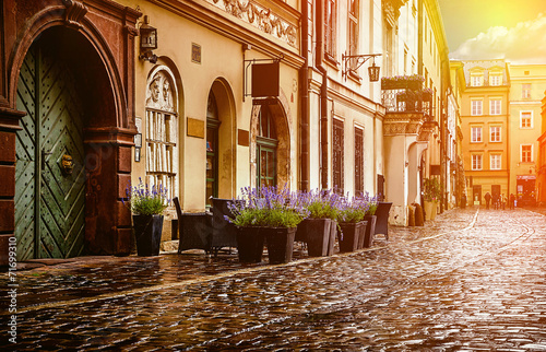Tapeta ścienna Kraków - historyczne centrum Polski