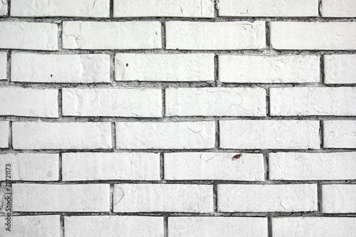 Board z aluminiowym obramowaniem Biały teksturowany mur