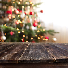 Christmas Table Background