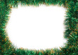 © geniuskp - Frame of green Christmas garland