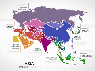  Map of Asia
