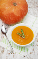 Wall Mural - Pumpkin soup