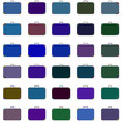 © zozulinskyi - Suitcases different colors. Raster