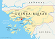 Guinea-Bissau Political Map