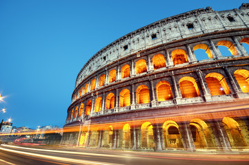 Fototapete - Colosseum in Rome - Italy