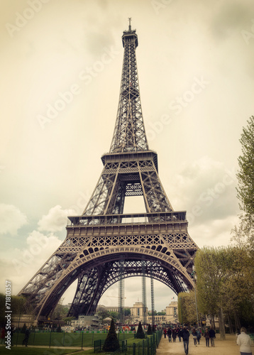 Tapeta ścienna Tour Eiffel w Paryżu