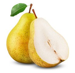 Canvas Print - yellow pears