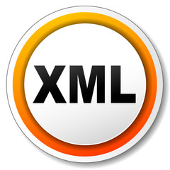 Poster - xml orange icon