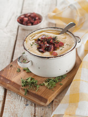 Poster - vegetable cream soup