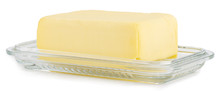 Butter On Glass Butterdish