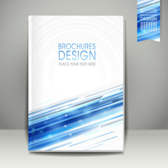 abstract technology background design for book cover