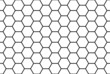 Abstract honeycomb seamless pattern