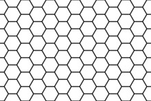Abstract Honeycomb Seamless Pattern