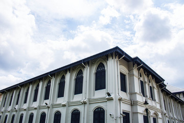 Canvas Print - Building in temple