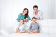 © Dave_Pot - portrait of smiling family
