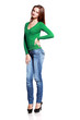 © zea_lenanet - woman in blue jeans posing