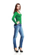 © zea_lenanet - woman in blue jeans posing