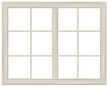 Vector window frame isolated.