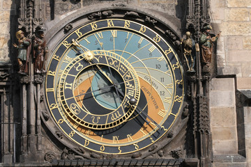 old astronomical clock in prague