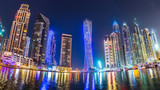 Fototapeta  - Dubai Marina cityscape, UAE