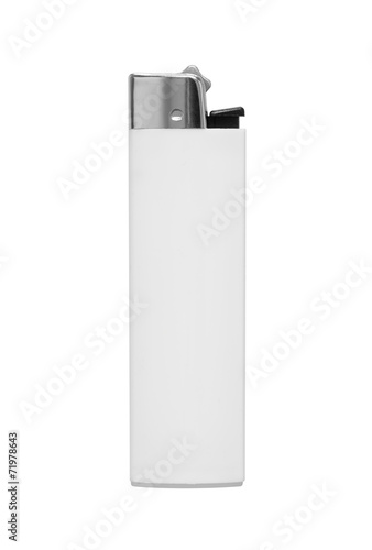 Fotografía lighter on white background